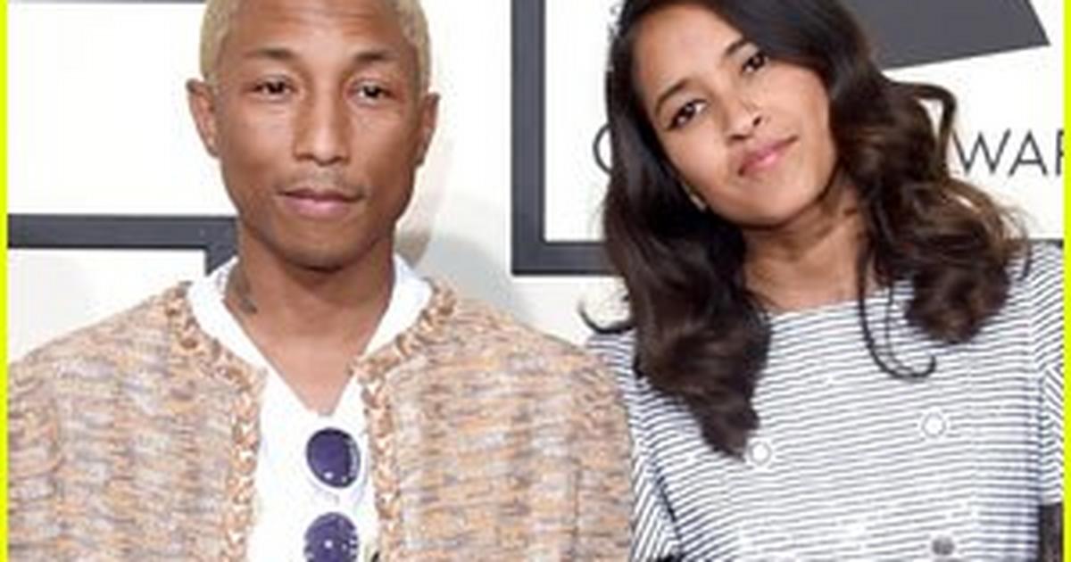 GRAMMY AWARDS 2016 PHARRELL WILLIAMS & HELEN LASICHANH - CHANEL