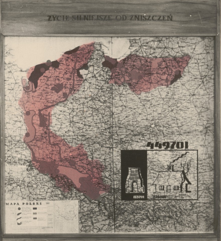 Ilustracja z albumu "Polska: Ziemie Odzyskane", 1947 r.