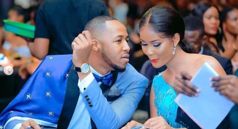 Hamisa Mobetto with Idris Sultan