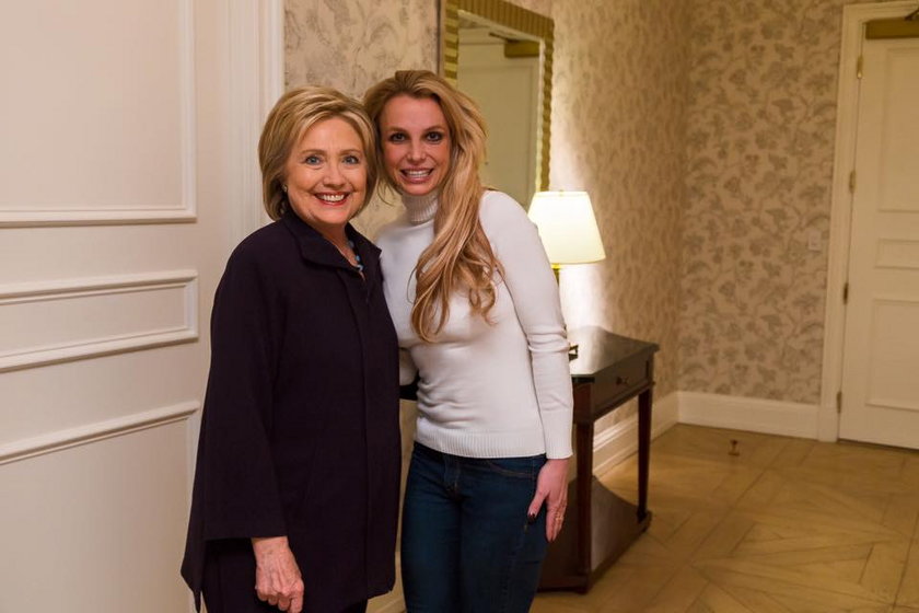 Księżniczka pop spotkała się z Hilary Clinton!