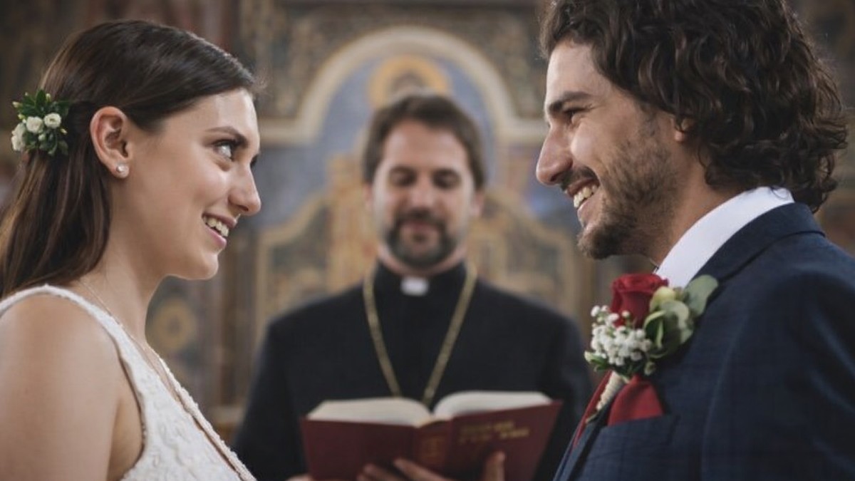 Stupanje u bračni odnos, ilustracija