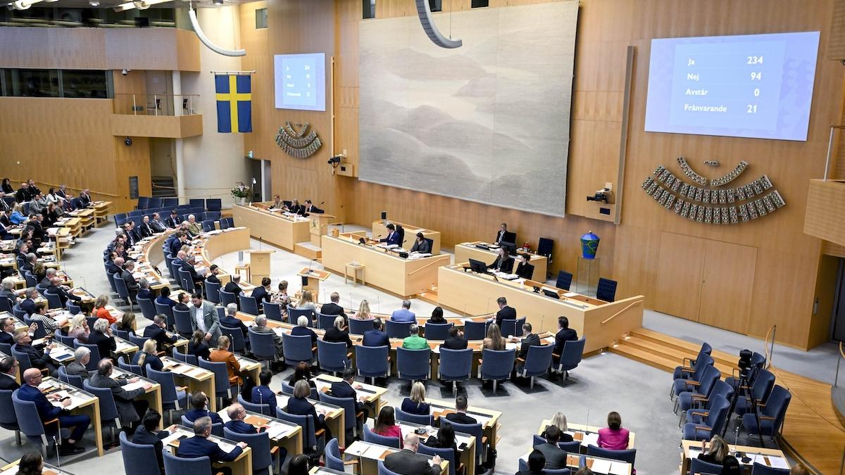 Švédsky parlament