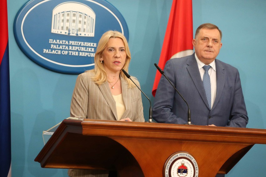 Željka Cvijanović Milorad Dodik