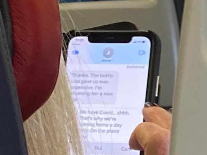 Poruka u avionu