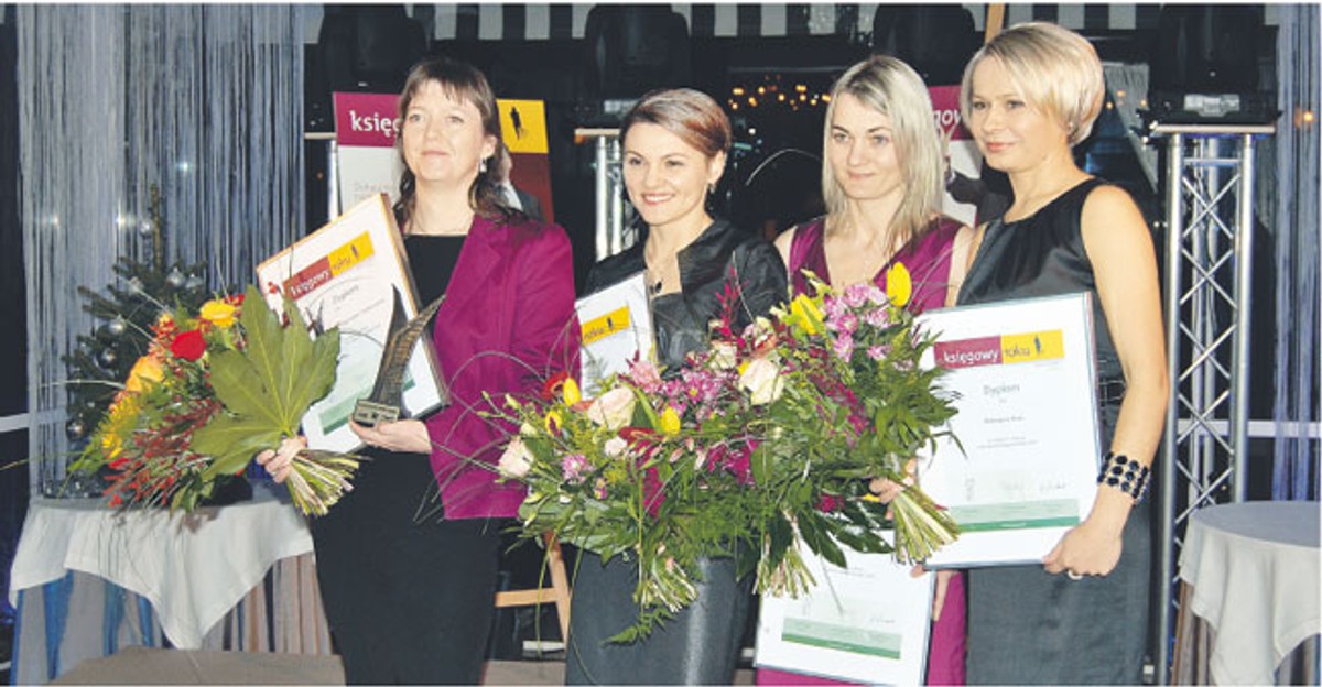 Laureatki XI Konkursu Księgowy Roku, od lewej: Magdalena Czyżkowska, Joanna Bakalarczyk, Anna Szczygieł i Katarzyna Kusa Fot. Paweł Rybarczyk