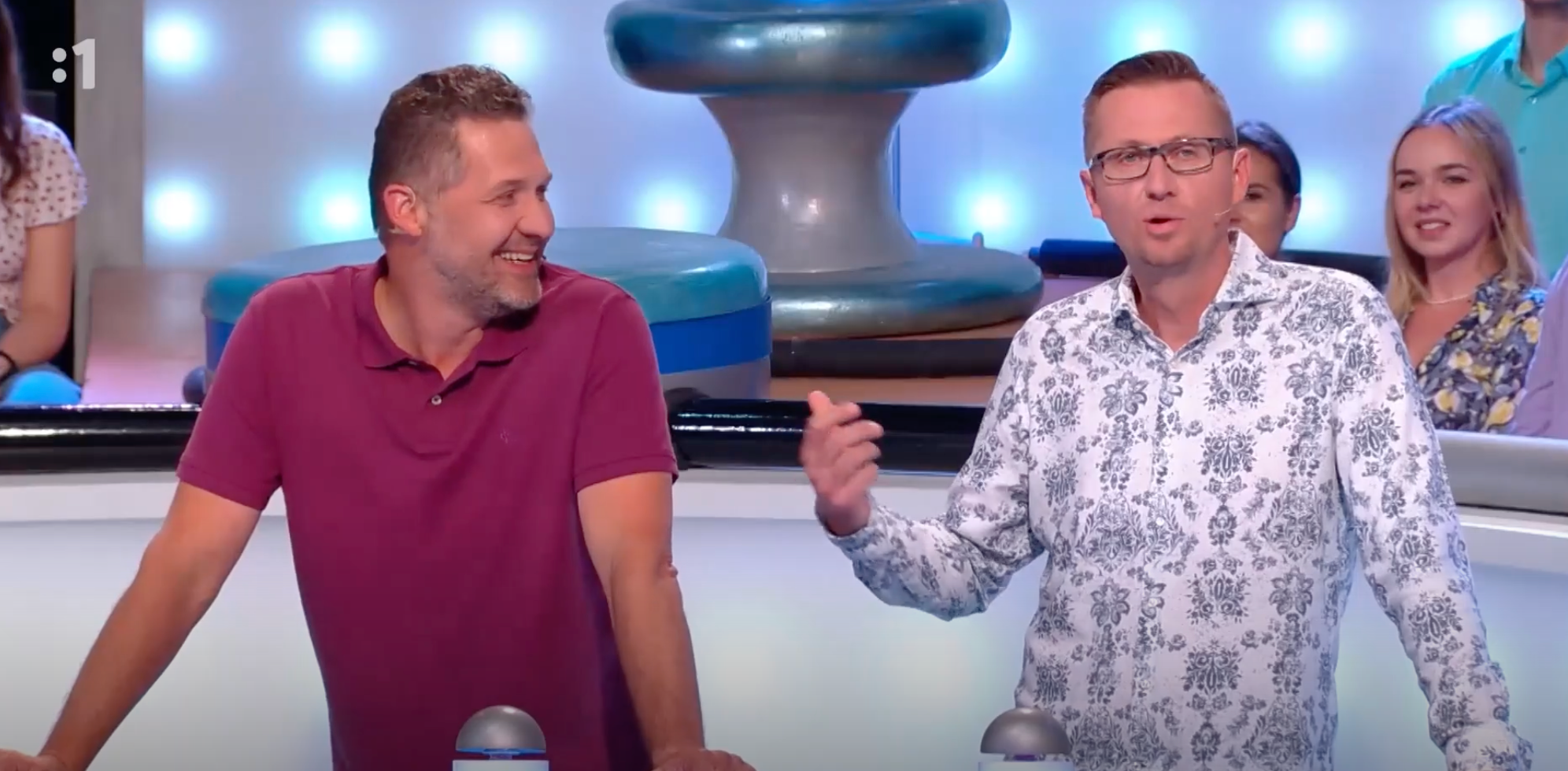 Ján Lašák a Rasťo Staňa v relácii Záhady tela.