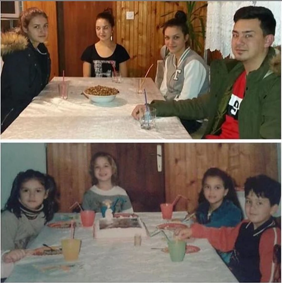 Miodrag, Sara, Ivana i Tanja