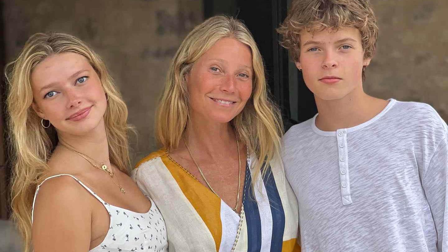Gwyneth Paltrow so svojimi deťmi Apple a Moses, post zo sociálnych sietí