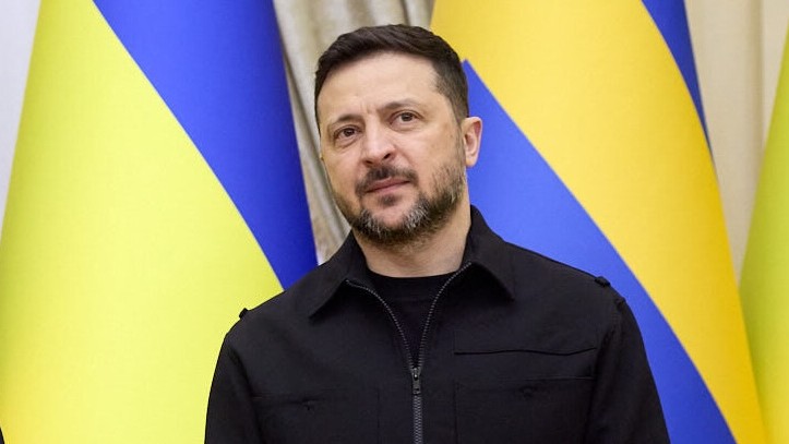 Ukrajinský prezident Volodymyr Zelenskyj. 