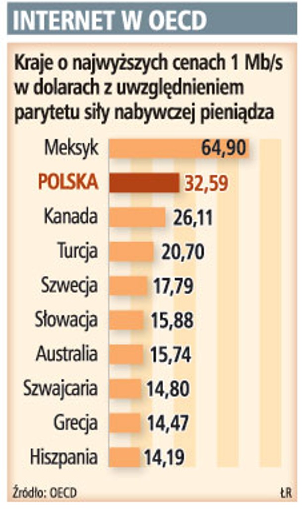 Internet w OECD