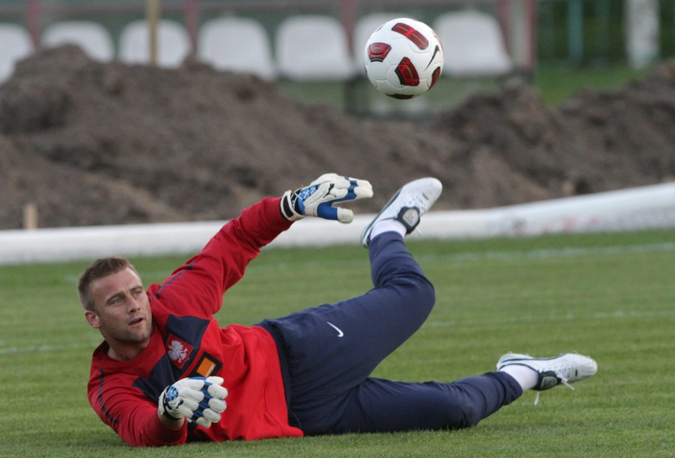 PIŁKA NOŻNA REPREZENTACJA POLSKI TRENING