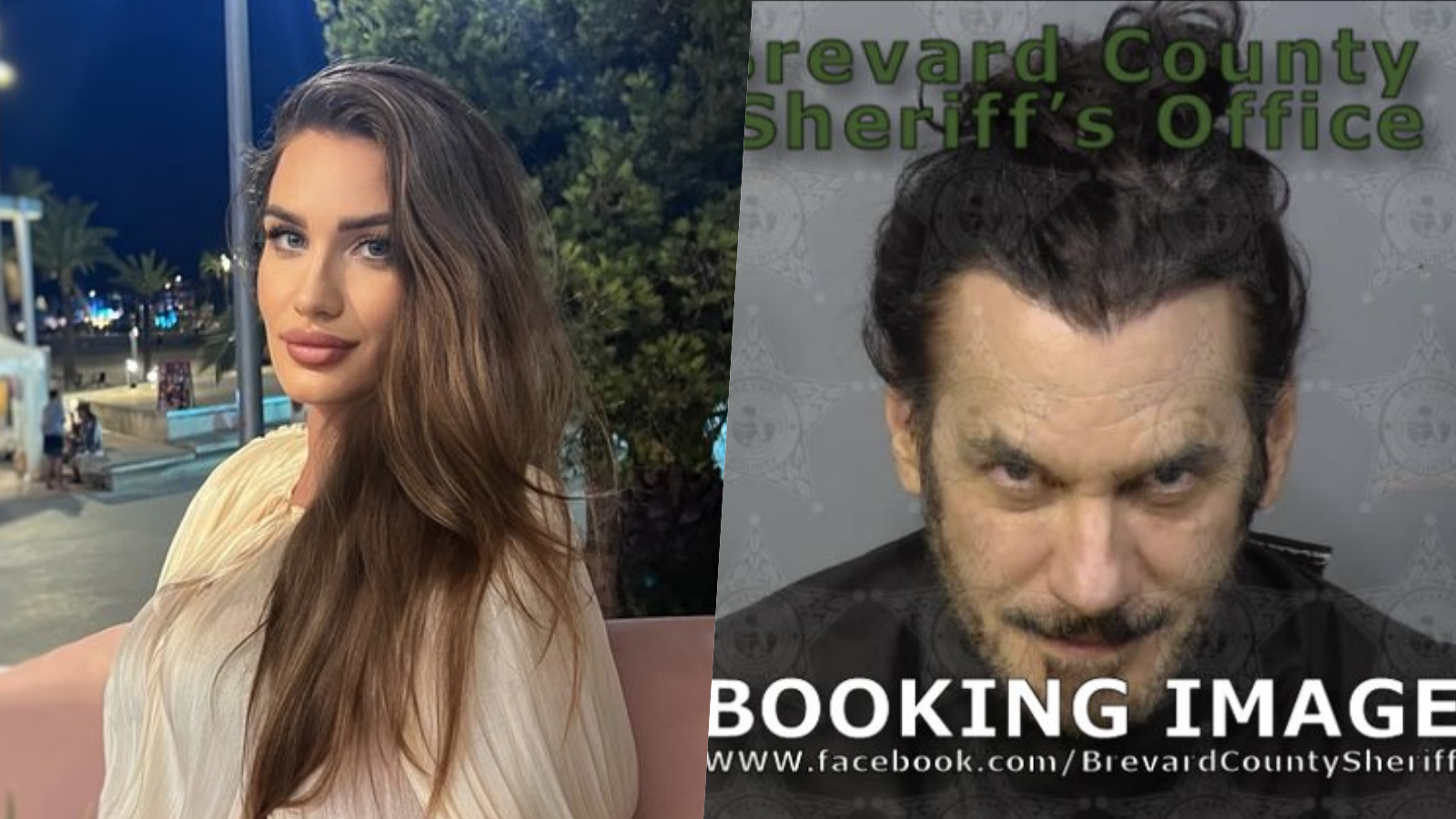 Sestra Brone Gregušovej Lucia a herec Mario Cimarro na policajnej snímke.