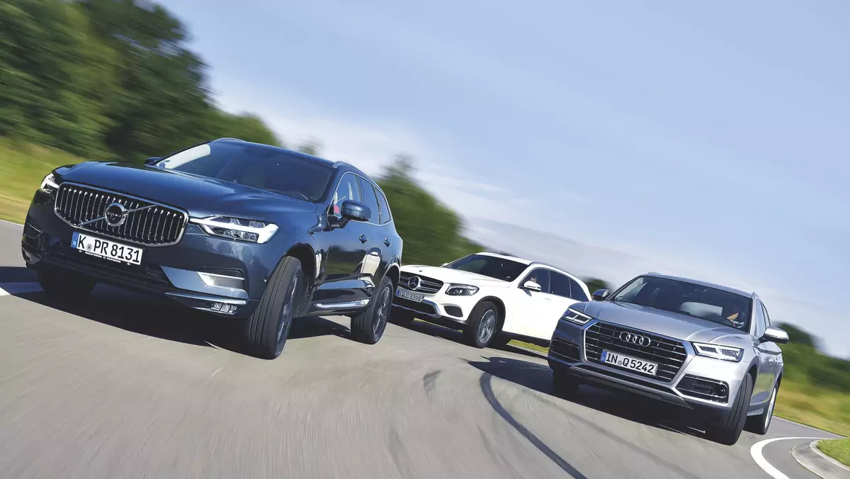 Nowe Volvo XC60 vs nowe Audi Q5 i Mercedes GLC - który SUV będzie lepszym wyborem?