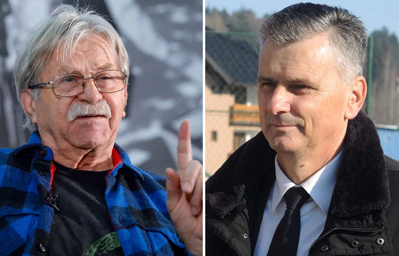 Ljubivoje Ršumović i Milan Stamatović