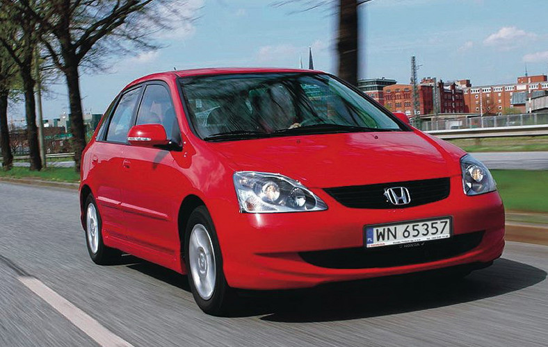 Honda Civic VII (2000-06) od 9000 zł 