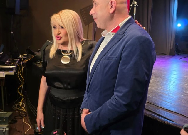 Goca Lazarević pred koncert
