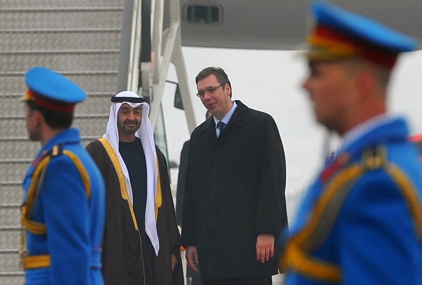 Srdačni odnosi: Vučić i šeik Muhamed