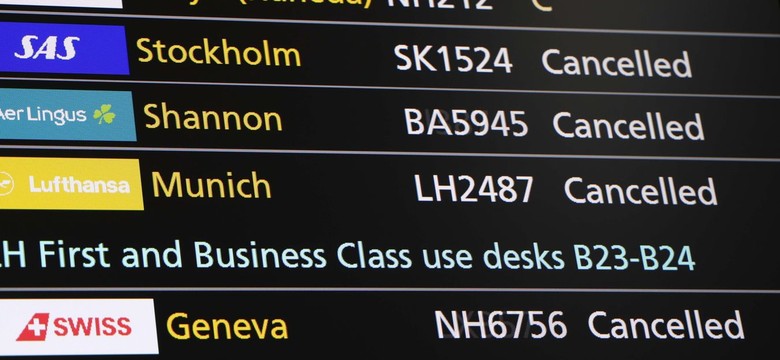 Paraliż na brytyjskich lotniskach. Ponad 500 lotów odwołanych