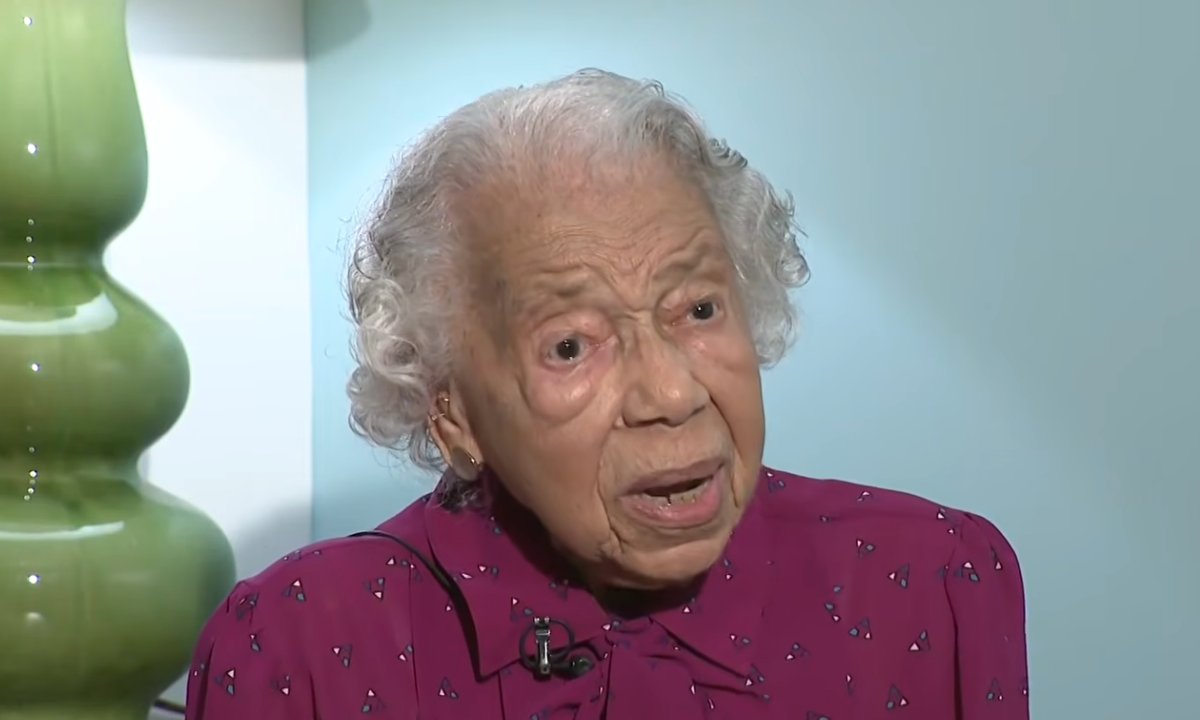 104-letnia Doris Hill z Baltimore zdradza swój przepis na długowieczność