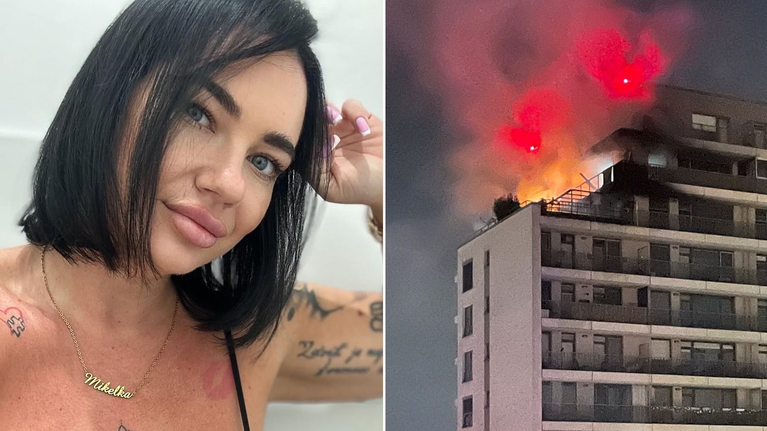 Influencerka Mikela Vlček.
