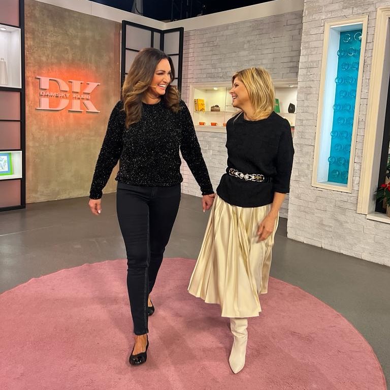 Moderátorka Karin Majtánová. 