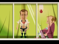 Klip Palikota: Półnagi Arłukowicz tańczy przed Tuskiem