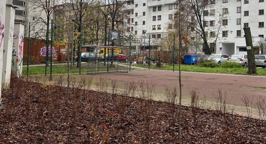 Efekt ujrzymy dopiero wiosną, ale po to właśnie są te prace. 