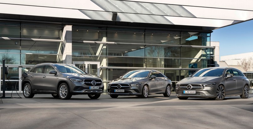 CLA Coupe, CLA Shooting Brake oraz GLA – z napędem EQ Power