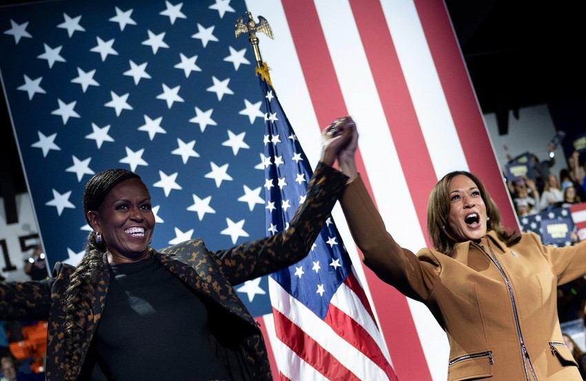 Mišel Obama i Kamala Haris