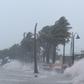 Waves crash against the seawall in Fajardo as Hurricane Irma slammed across islands in the northern Caribbean
