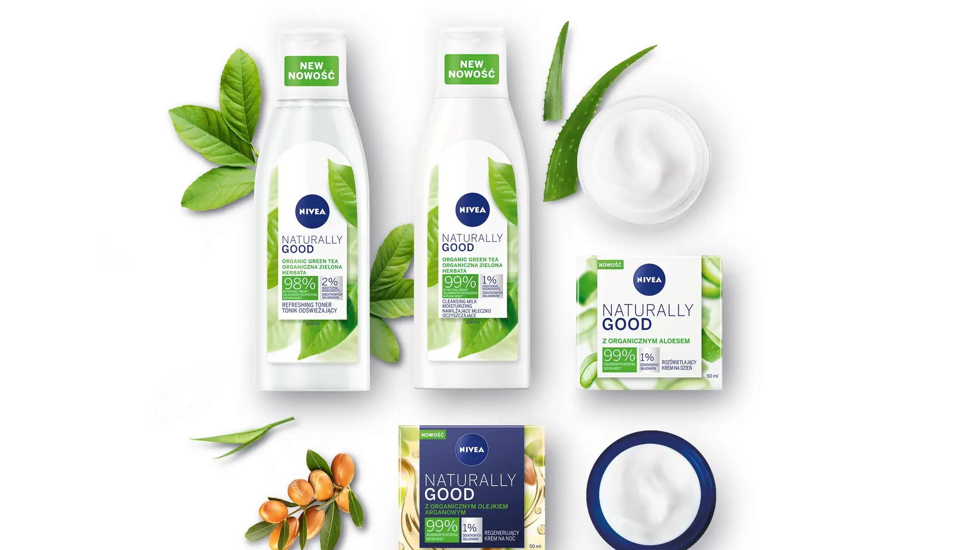 Nowa linia NIVEA Naturally Good- naturalnie 100% transparentności