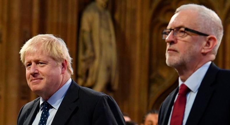 Boris Johnson and Jeremy Corbyn