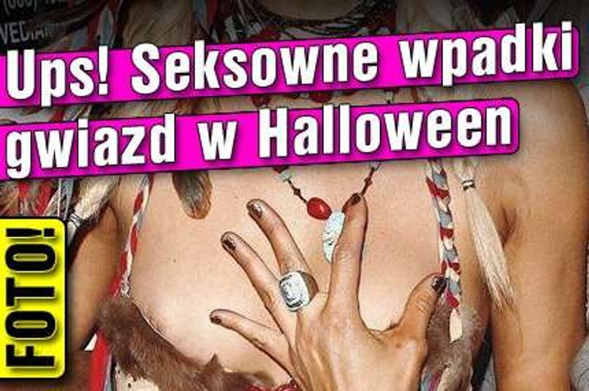 Ups! Seksowne wpadki gwiazd w Halloween. FOTO!