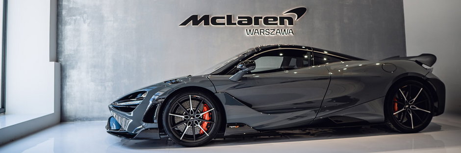 Showroom McLaren w Warszawie