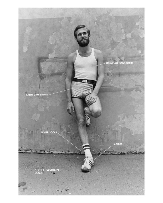 Hal Fischer - "Street Fashion Jock" z serii "Gay Semiotics"