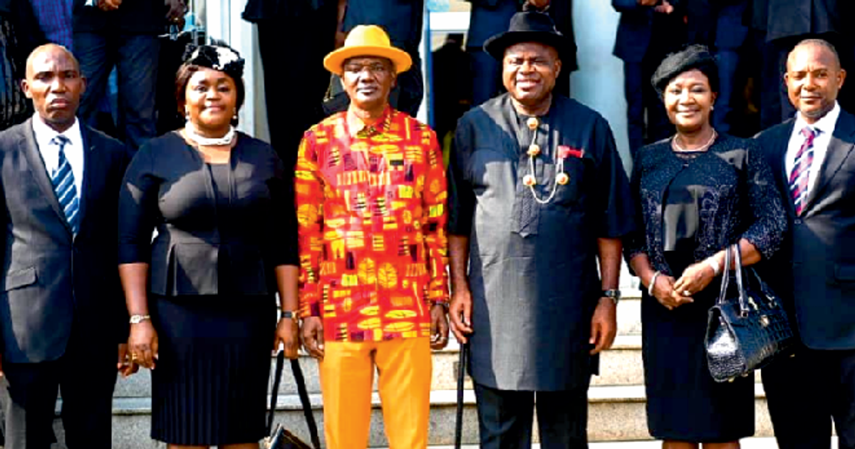 Gov Diri swears in 4 new judges including his 2nd wife - Vimarsana News