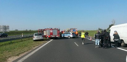 Śmiertelny wypadek na autostradzie pod Kutnem