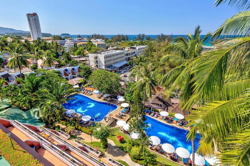 Best Western Phuket Ocean Resort - widok z góry