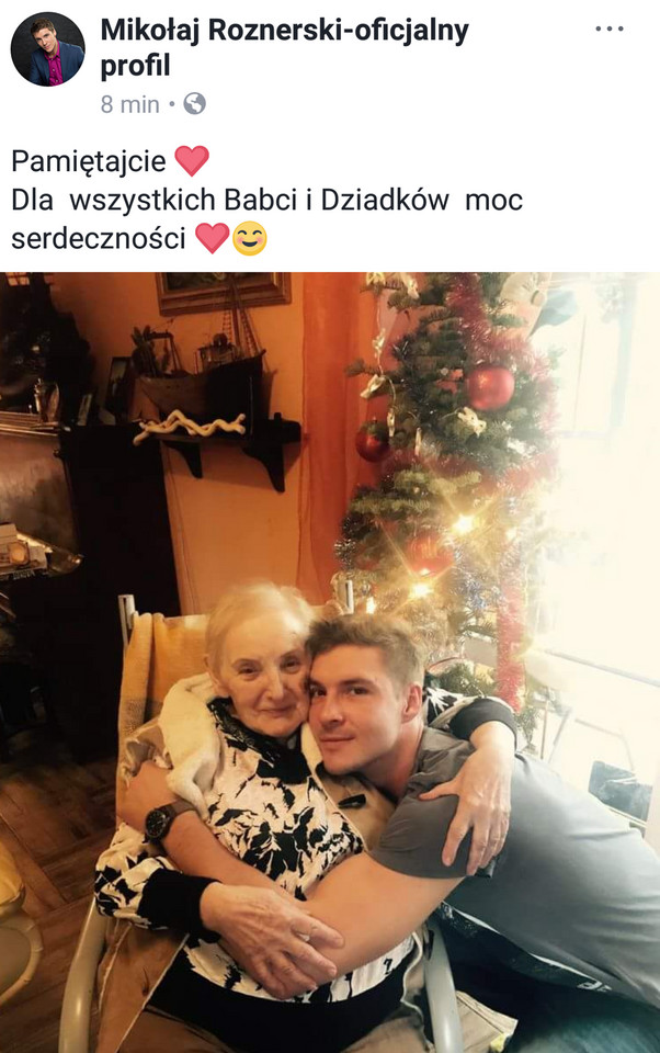 Mikołaj Roznerski na Facebooku