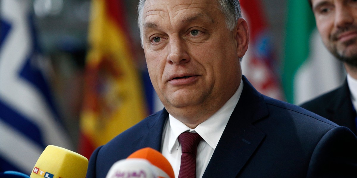 Premier Węgier Victor Orban 