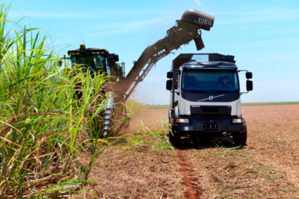 Automatycznie kierowana ciężarówka Volvo zwiększy zbiory trzciny cukrowej w Brazylii