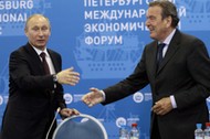 Władimir Putin Gerhard Schroeder Rosja Niemcy polityka dyplomacja biznes