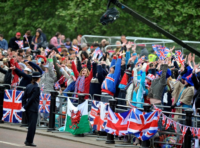 Brytyjczycy w ślubnej euforii