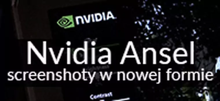 Nvidia Ansel - screenshoty z gier w zupełnie nowej odsłonie