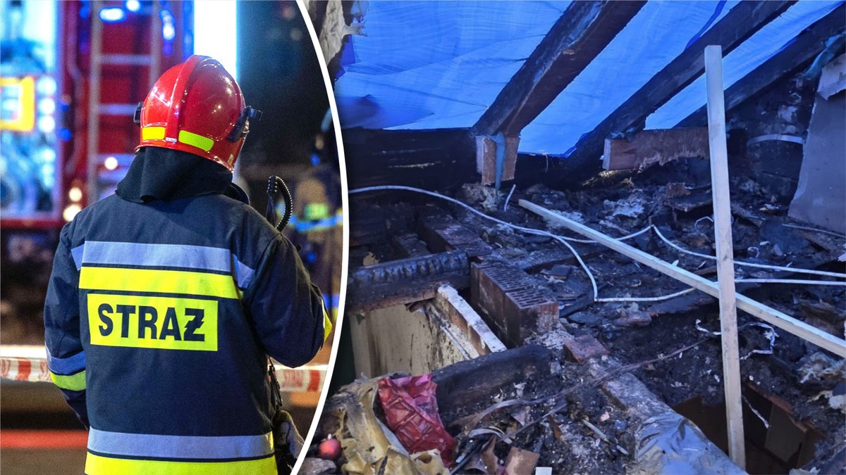 Strażak ratował innych, sam stracił dorobek życia. Dwójka małych dzieci bez domu