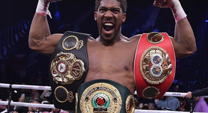 Anthony Joshua (Daily Mail)