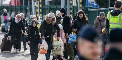 Coraz więcej uchodźców z Ukrainy w Polsce. Przejścia graniczne są oblegane