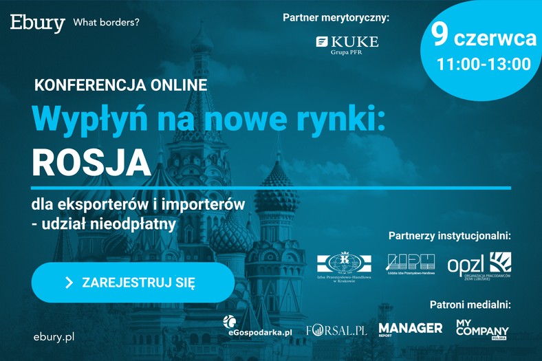 Konferencja Ebury. Wypłyń na nowe rynki. Rosja