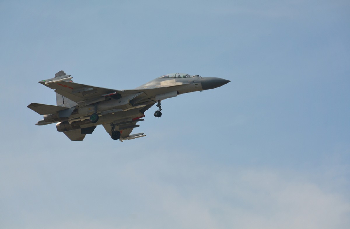 Chiński myśliwiec Shenyang-J11