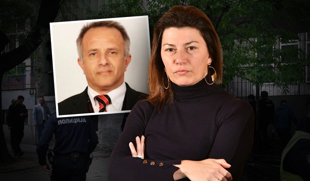 Glumica Milena Vasić se oprostila od ubijenog čuvara u školi Dragana Vlahovića